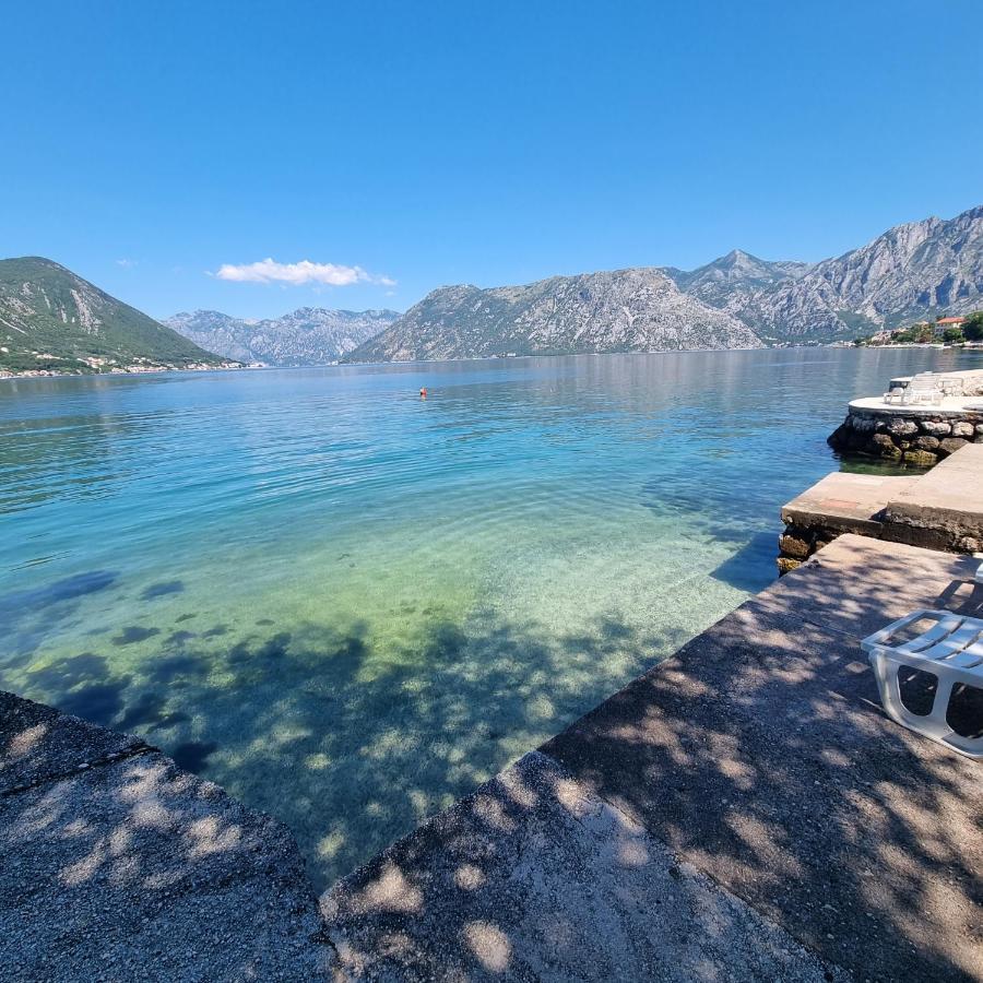 Studio On The Coast, With A View Of The Sunrise,Free We-Fi Kotor Exterior photo